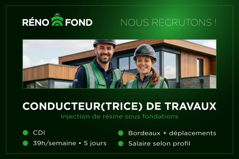 Rénofond recrute